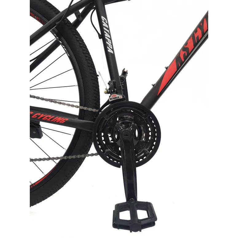 Rower Górski MTB 29 Stalowy Męski Damski Hardtail Dzwonek Stopka Tarcze - 9