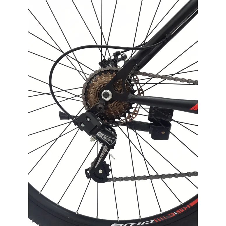 Rower Górski MTB 29 Stalowy Męski Damski Hardtail Dzwonek Stopka Tarcze - 10