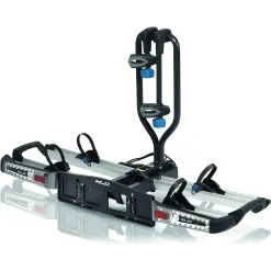 Bagażnik Rowerowy XLC Azura Easy LED Platforma Składany Uchylny Dwa Rowery