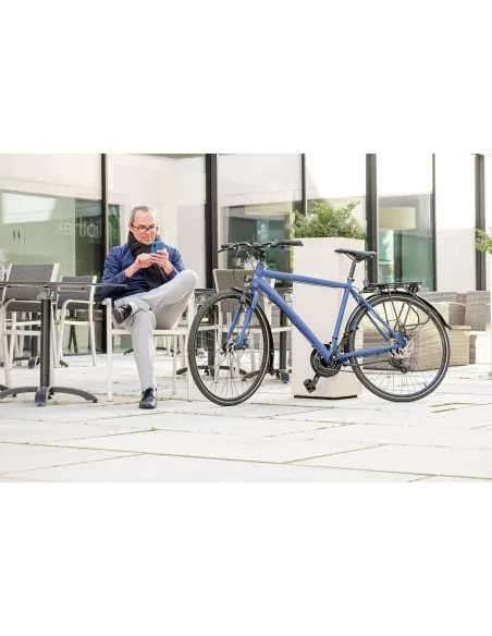 Rower Trekkingowy Męski 28 Tarczowe Shimano Turystyczny ALU Bagażnik Stopka