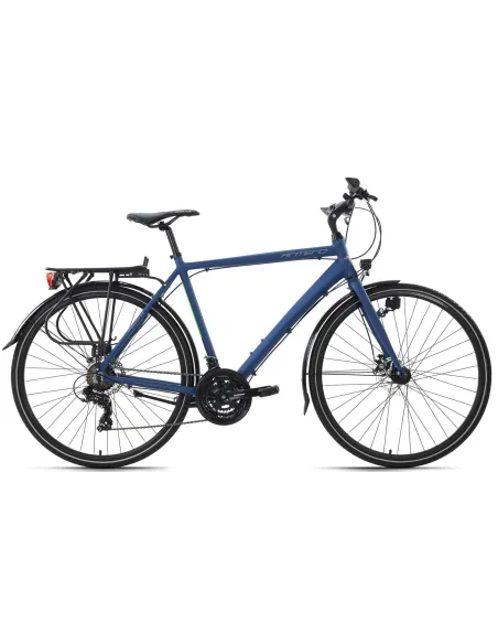 Rower Trekkingowy Męski 28 Tarczowe Shimano Turystyczny ALU Bagażnik Stopka