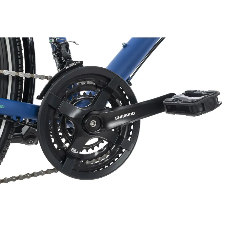 Rower Trekkingowy Męski 28 Tarczowe Shimano Turystyczny ALU Bagażnik Stopka