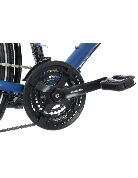 Rower Trekkingowy Męski 28 Tarczowe Shimano Turystyczny ALU Bagażnik Stopka