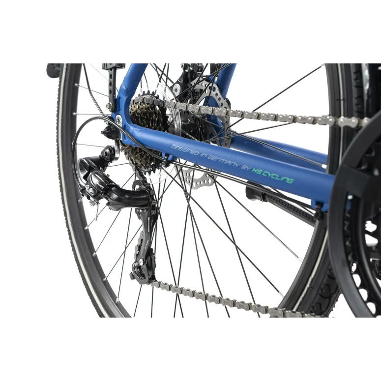 Rower Trekkingowy Męski 28 Tarczowe Shimano Turystyczny ALU Bagażnik Stopka