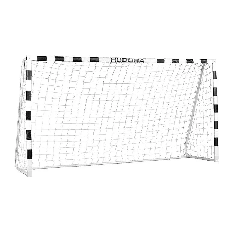 Bramka Piłkarska Hudora 300 x 160 Do Piłki Nożnej Duża Dla Dzieci Stalowa