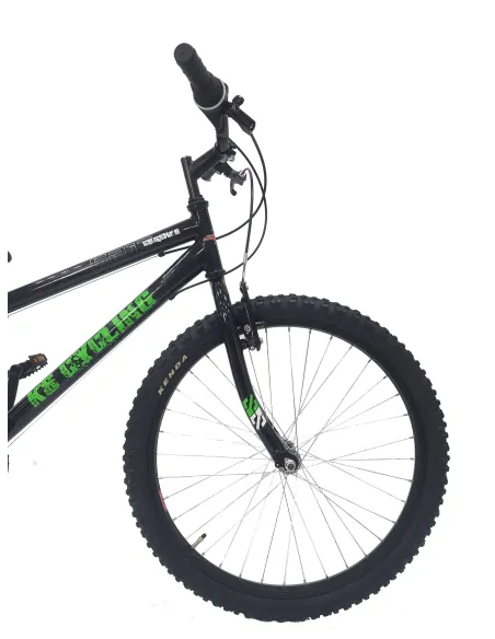 Rower Górski 24 Dziecięcy Shimano MTB Góral Dzwonek Stopka Junior Stalowy