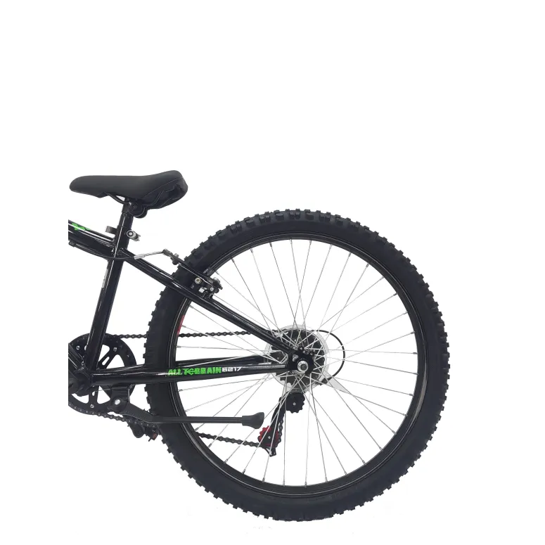 Rower Górski 24 Dziecięcy Shimano MTB Góral Dzwonek Stopka Junior Stalowy