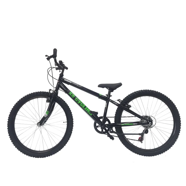 Rower Górski 24 Dziecięcy Shimano MTB Góral Dzwonek Stopka Junior Stalowy