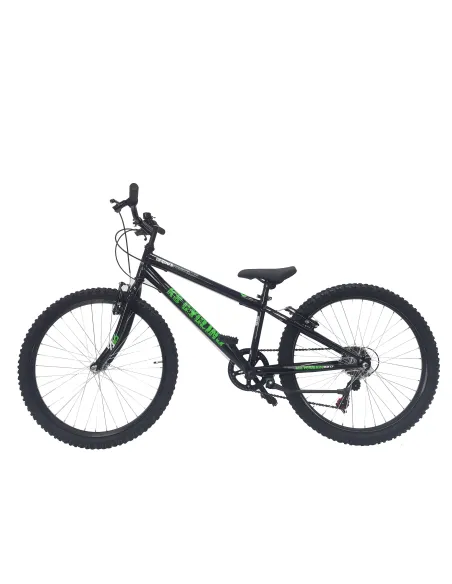 Rower Górski 24 Dziecięcy Shimano MTB Góral Dzwonek Stopka Junior Stalowy