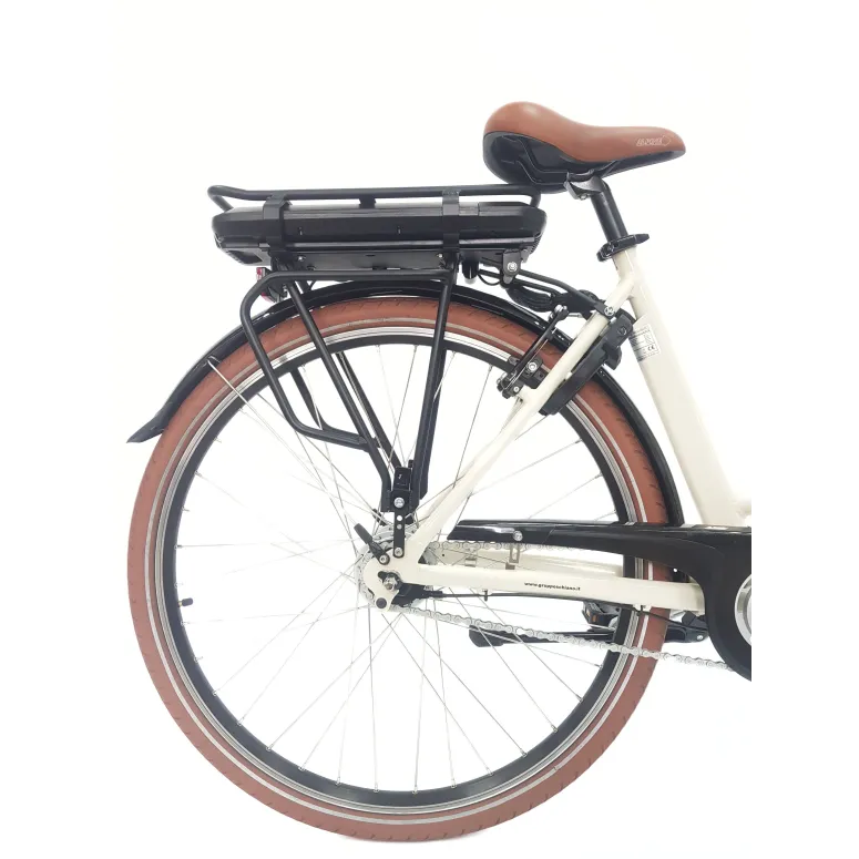 Elektryczny Rower Miejski 28 ALU Damski Wspomaganie Oświetlenie Nexus Bagaż