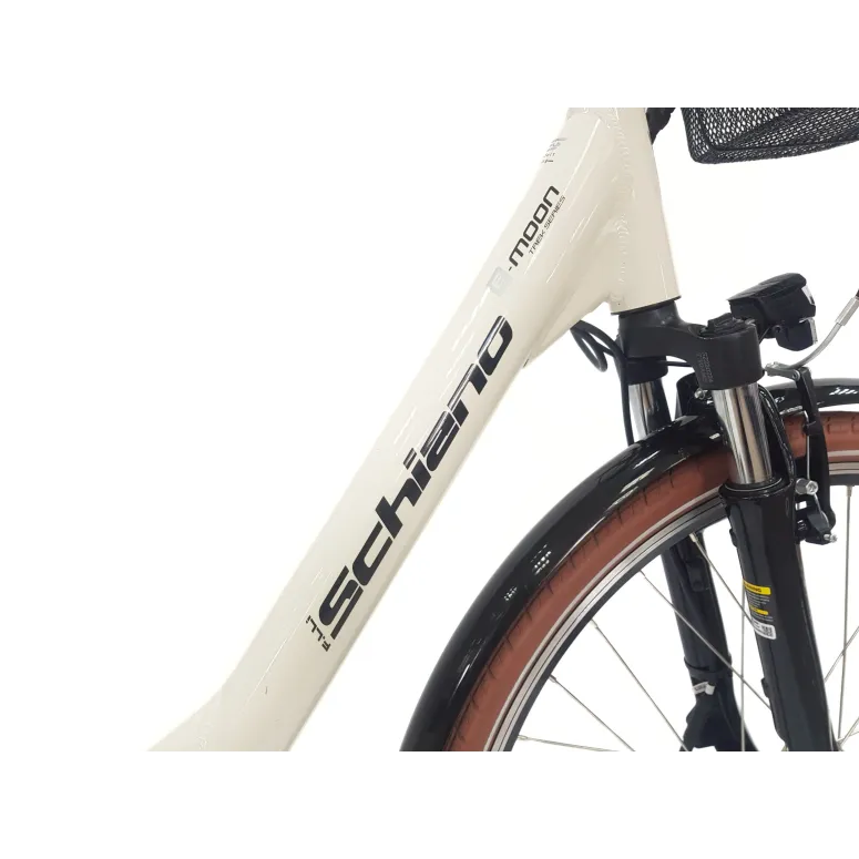 Elektryczny Rower Miejski 28 ALU Damski Wspomaganie Oświetlenie Nexus Bagaż