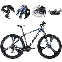 Rower Górski Uniwersalny 29 Aluminium Tarcze 21 bieg Cyngle Dzwonek Stopka