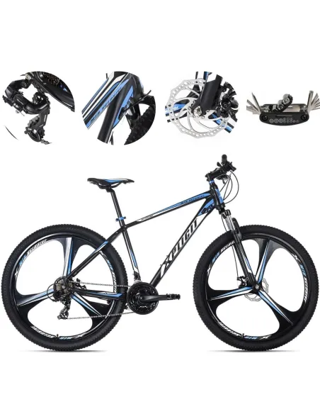 Rower Górski Uniwersalny 29 Aluminium Tarcze 21 bieg Cyngle Dzwonek Stopka