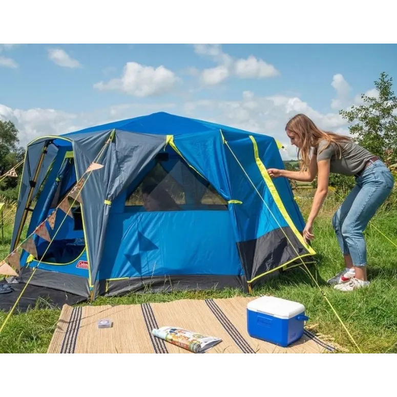 Namiot Turystyczny Kempingowy Coleman Octagon 3 Osobowy Rodzinny 293x293