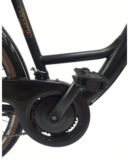 Rower Miejski Damski 28 Stalowy Dzwonek Błotniki Bagażnik Światła Stopka