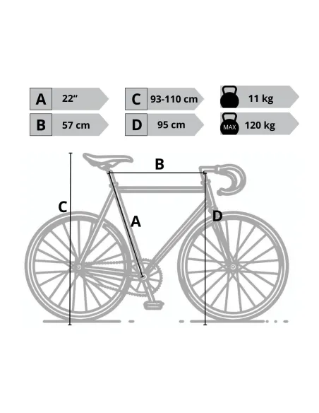 Rower Szosowy 28 Męski Kolarzówka U-brake Wyścigowy Cyngle Lekki Szosówka
