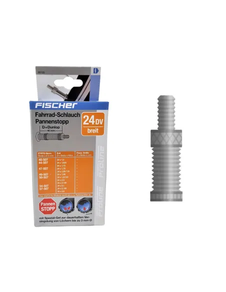 Dętka Rowerowa Fischer 24 x 1.5 - 2.125 DV Wentyl Dunlop 40mm