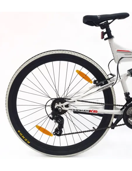 Rower Górski 29 MTB Full Stal Damski Męski Amortyzacja Revo Stopka Odblaski