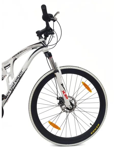 Rower Górski 29 MTB Full Stal Damski Męski Amortyzacja Revo Stopka Odblaski