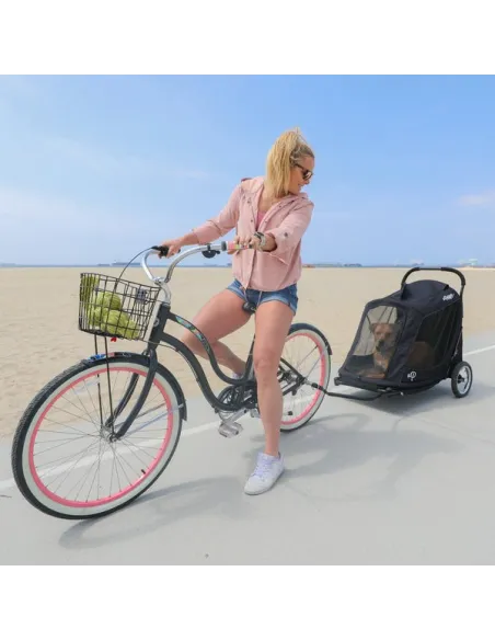 Wózek Dla Psa Kota PETIQUE Apollo Pet Stroller Składany Transporter 60 kg