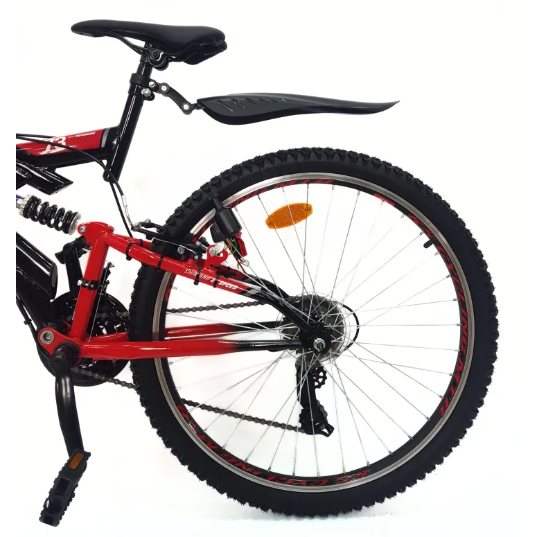 Rower Górski 26 Młodzieżowy MTB Amortyzacja Błotniki Światła Dynamo Dzwonek