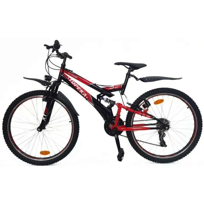 Rower Górski 26 Młodzieżowy MTB Amortyzacja Błotniki Światła Dynamo Dzwonek