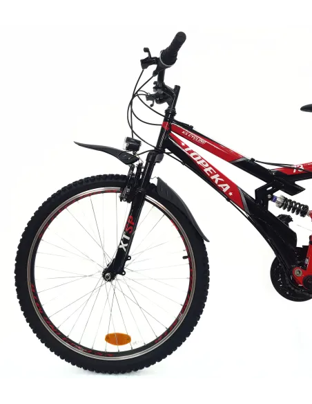 Rower Górski 26 Młodzieżowy MTB Amortyzacja Błotniki Światła Dynamo Dzwonek