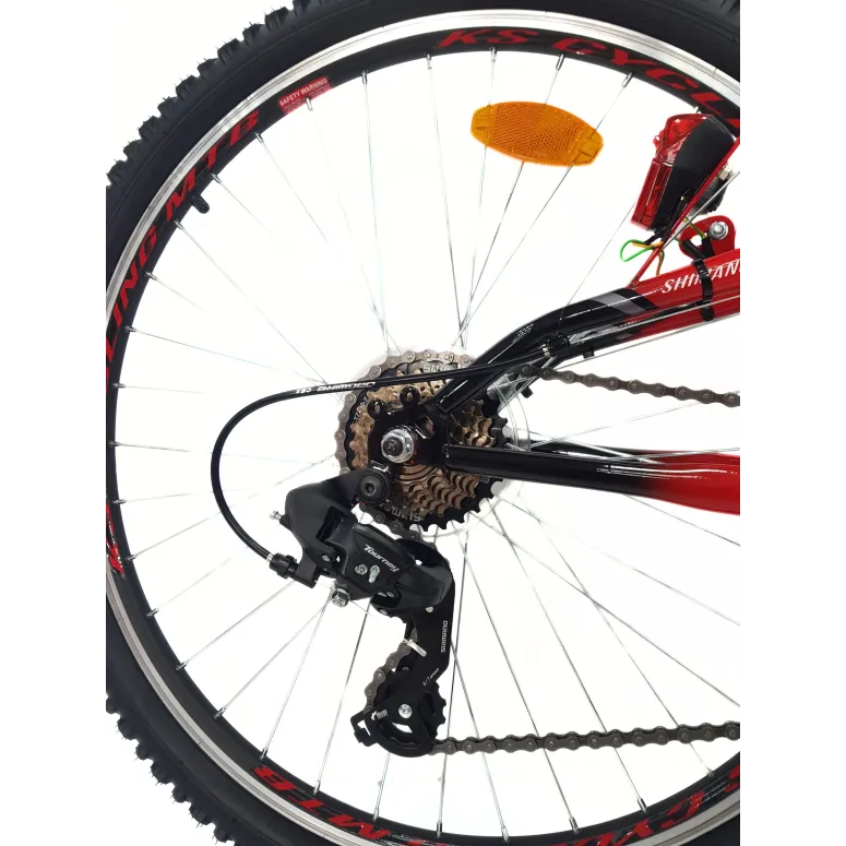 Rower Górski 26 Młodzieżowy MTB Amortyzacja Błotniki Światła Dynamo Dzwonek