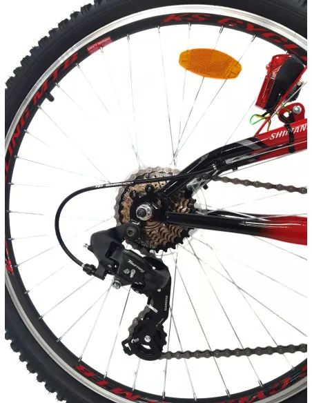 Rower Górski 26 Młodzieżowy MTB Amortyzacja Błotniki Światła Dynamo Dzwonek