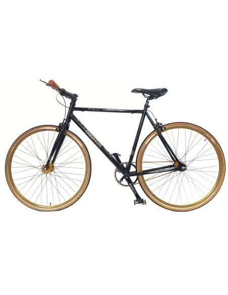 Rower Ostre Koło Męski 28 Stal Jednobiegowy Retro Lekki Wyścigowy U-brake