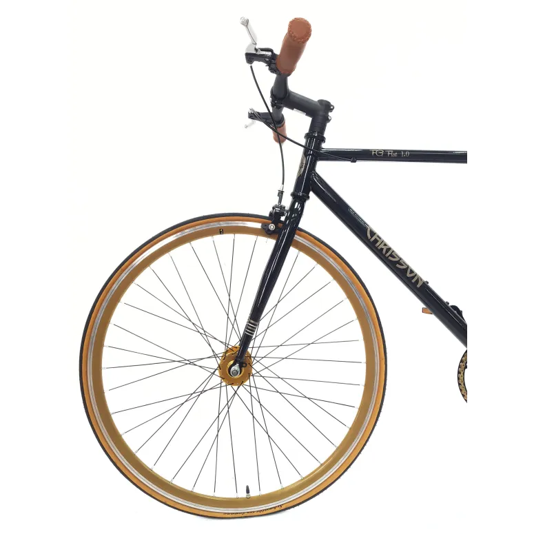 Rower Ostre Koło Męski 28 Stal Jednobiegowy Retro Lekki Wyścigowy U-brake