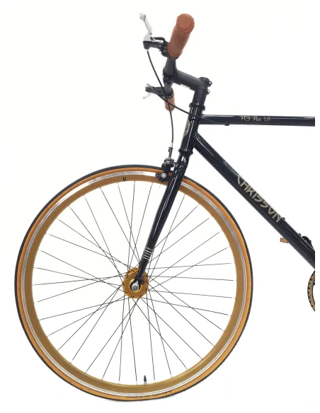 Rower Ostre Koło Męski 28 Stal Jednobiegowy Retro Lekki Wyścigowy U-brake