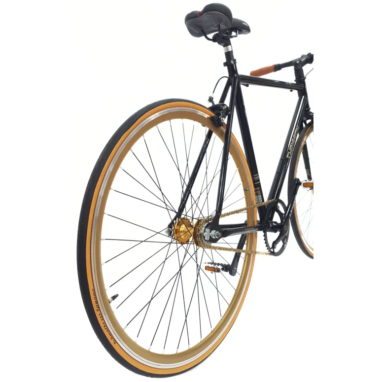 Rower Ostre Koło Męski 28 Stal Jednobiegowy Retro Lekki Wyścigowy U-brake