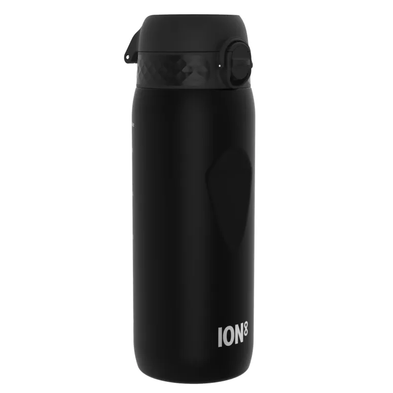 Butelka Na Wodę Bidon ION8 Sportowy Z Miarką Siłownia Fitness 750ml Czarny