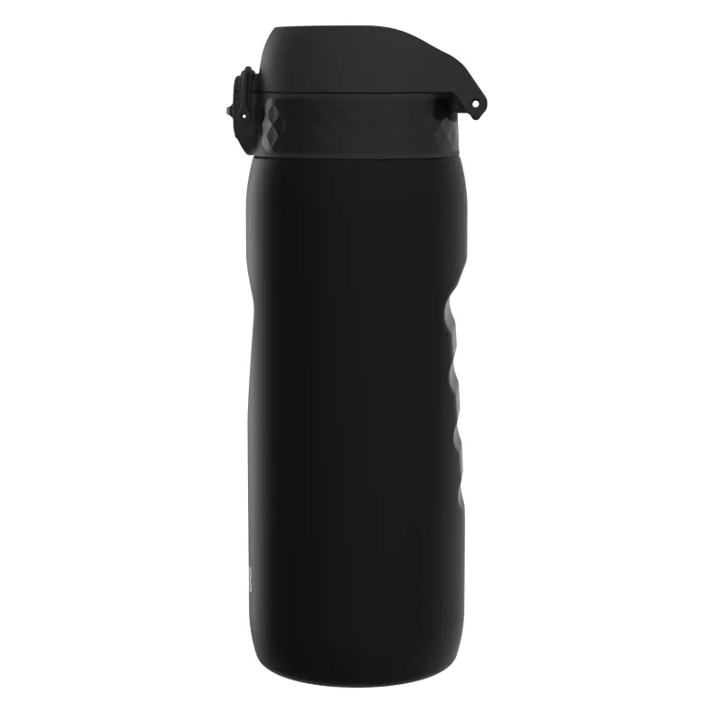 Butelka Na Wodę Bidon ION8 Sportowy Z Miarką Siłownia Fitness 750ml Czarny