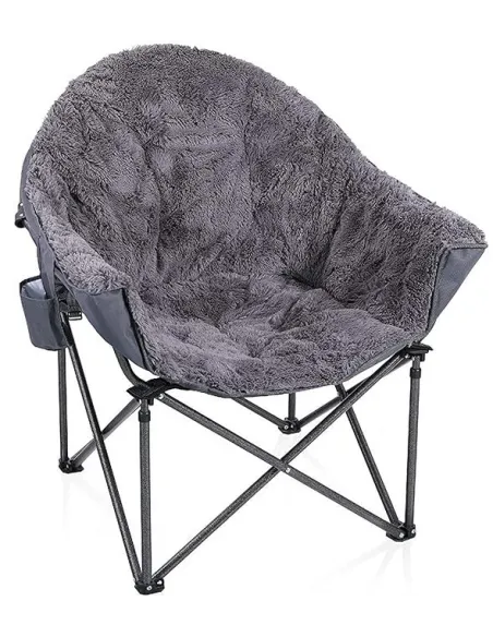 Krzesło Turystyczne Ogrodowe Alpha Camp Moon Składane Plażowe Kempingowe