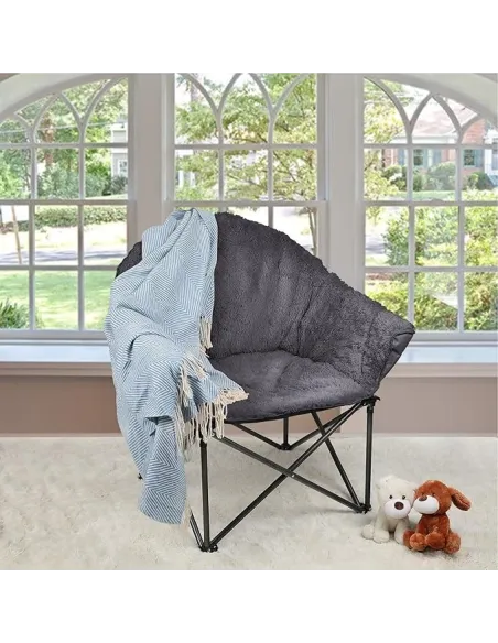 Krzesło Turystyczne Ogrodowe Alpha Camp Moon Składane Plażowe Kempingowe