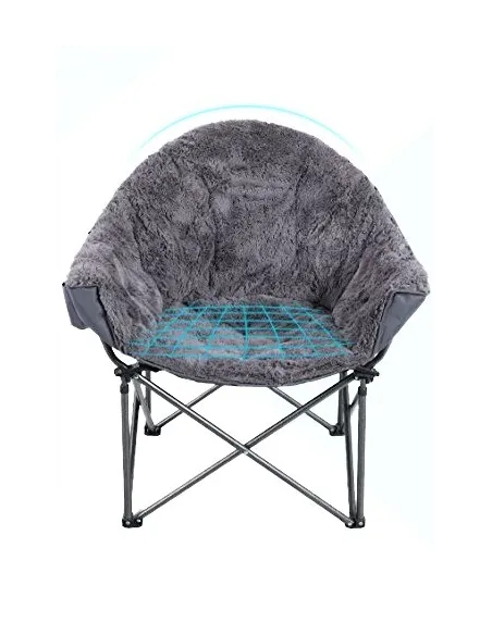 Krzesło Turystyczne Ogrodowe Alpha Camp Moon Składane Plażowe Kempingowe