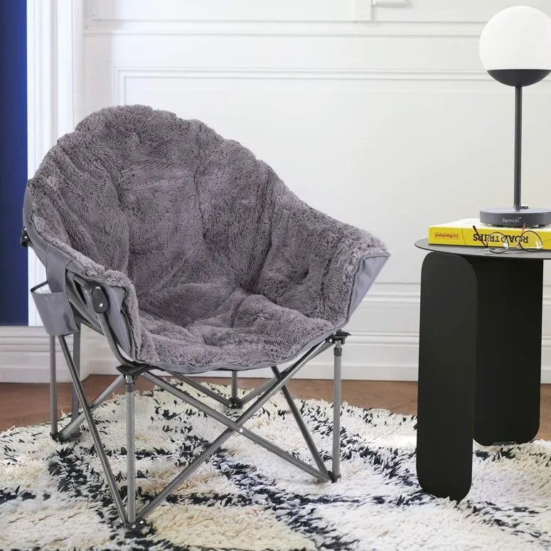 Krzesło Turystyczne Ogrodowe Alpha Camp Moon Składane Plażowe Kempingowe