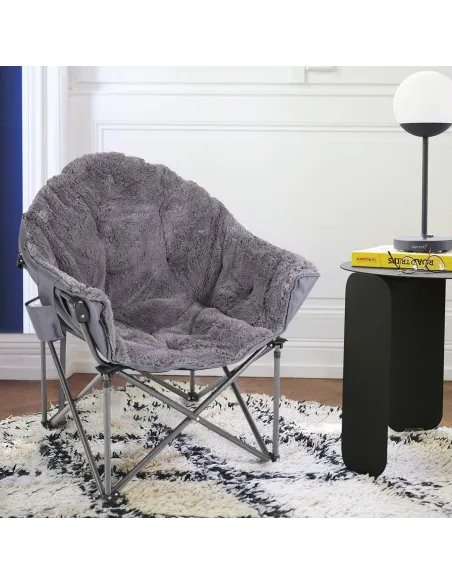 Krzesło Turystyczne Ogrodowe Alpha Camp Moon Składane Plażowe Kempingowe