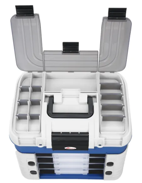 Skrzynia Wędkarska Plastica Panaro 502B Pudełko Organizer Na Akcesoria 5poz