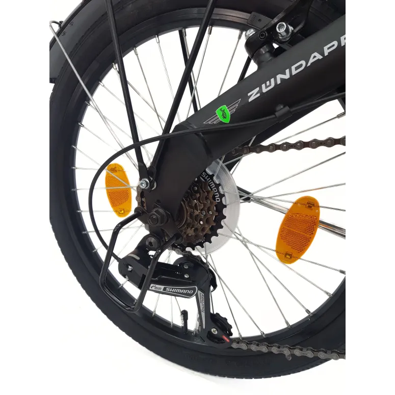 Rower Składany 20 Stal Męski Damski Miejski Składak Dzwonek Bagaż Światła