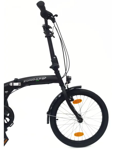 Rower Składany 20 Stal Męski Damski Miejski Składak Dzwonek Bagaż Światła