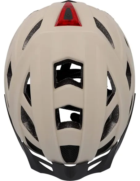 Kask Rowerowy Urban Dallas Regulowany 52-59 Wentylacja Podświetlenie LED