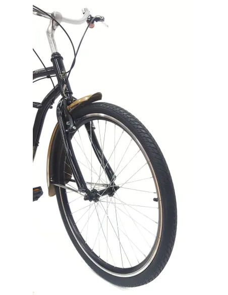 Rower Miejski Beach Cruiser 26 Damski Męski ALU Retro Dzwonek Błotniki Revo