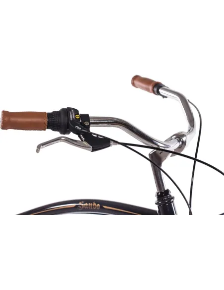 Rower Miejski Beach Cruiser 26 Damski Męski ALU Retro Dzwonek Błotniki Revo