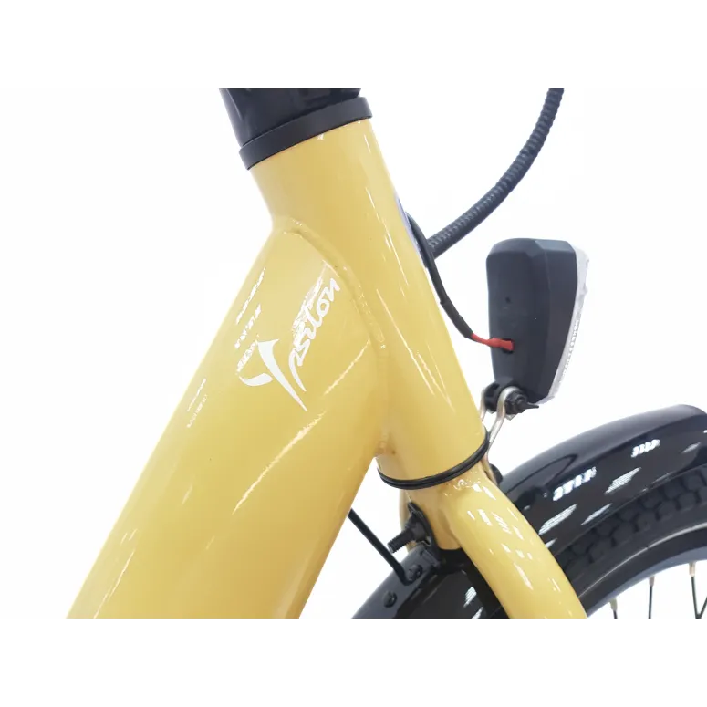 Elektryczny Rower Składany 20 Wspomaganie Błotniki Światła Bagażnik Dzwonek