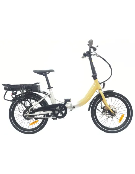 Elektryczny Rower Składany 20 Wspomaganie Błotniki Światła Bagażnik Dzwonek