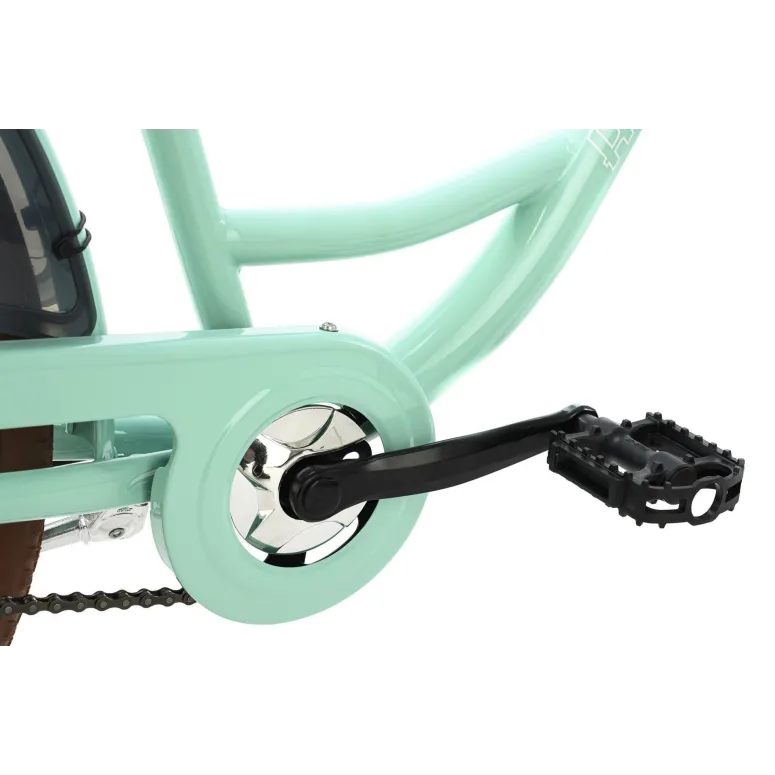 Rower Miejski Damski 28 Stal Bagażnik Dzwonek Koszyk Stopka Osłona Kontra