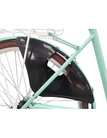 Rower Miejski Damski 28 Stal Bagażnik Dzwonek Koszyk Stopka Osłona Kontra